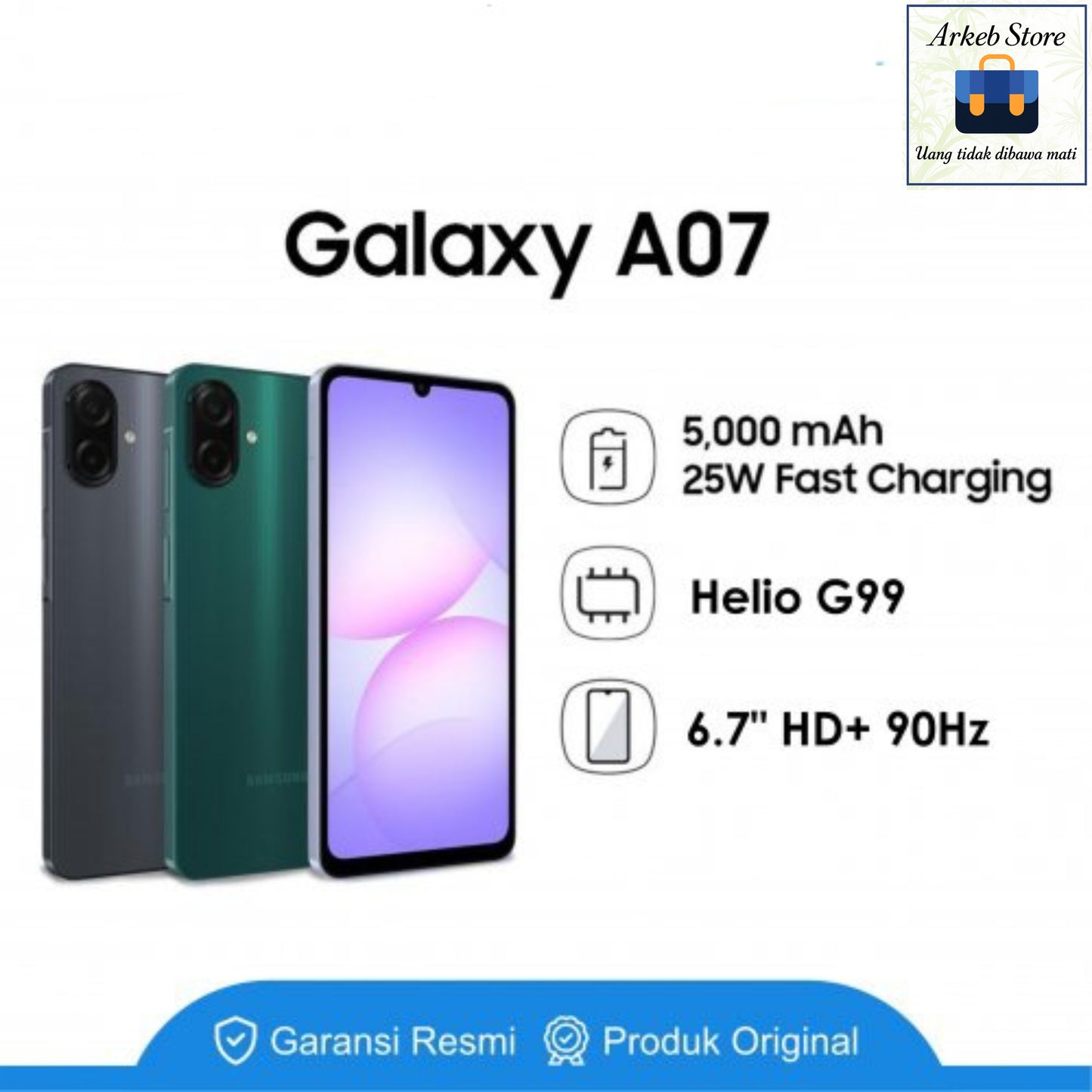 Samsung Galaxy A07 GARANSI RESMI