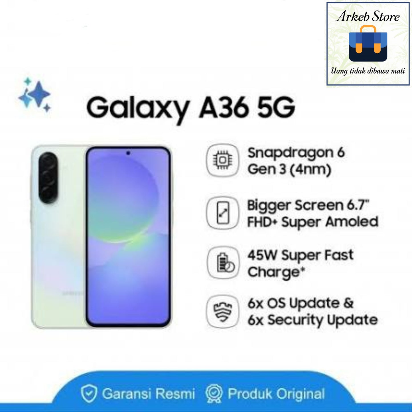Samsung Galaxy A 36 5G GARANSI RESMI