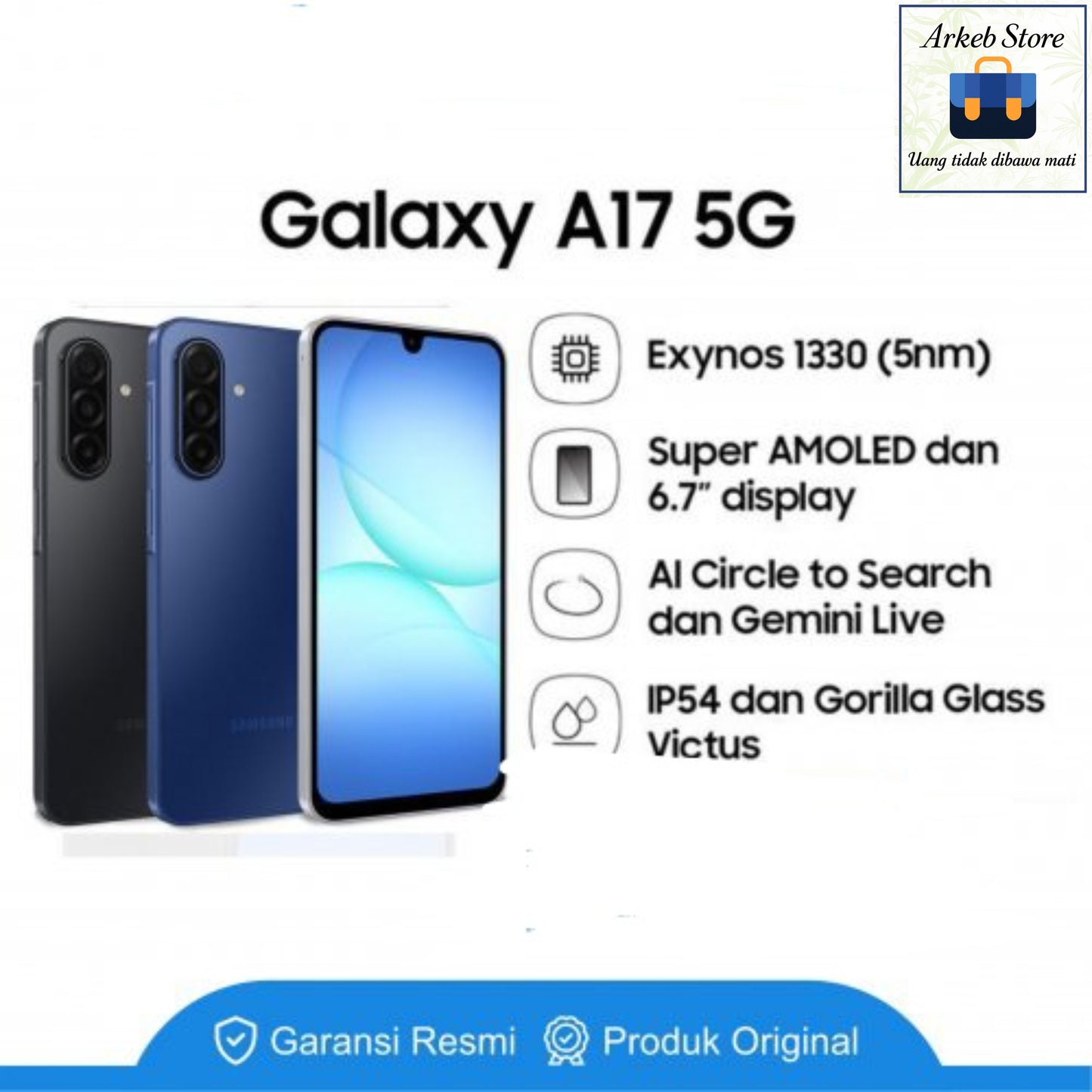 Samsung Galaxy A17 5G GARANSI RESMI