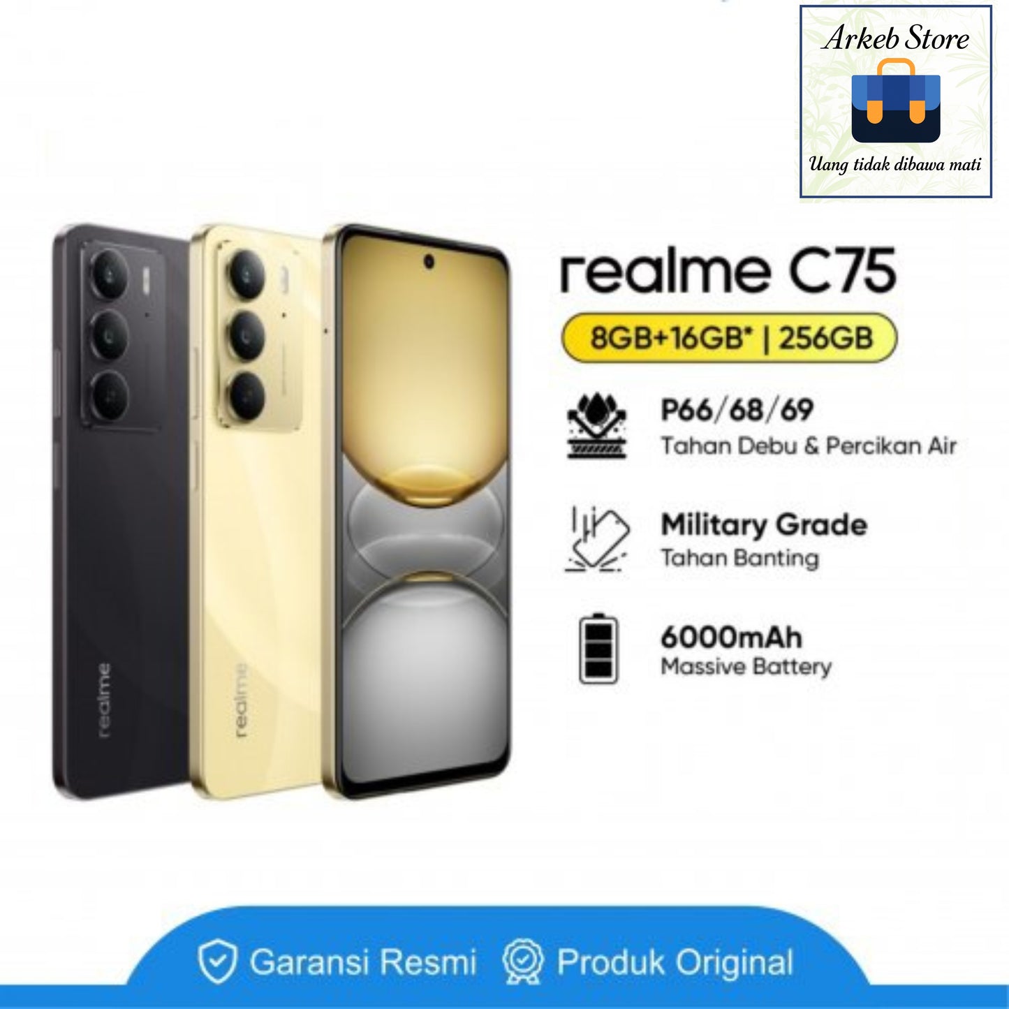 REALME C75 GARANSI RESMI